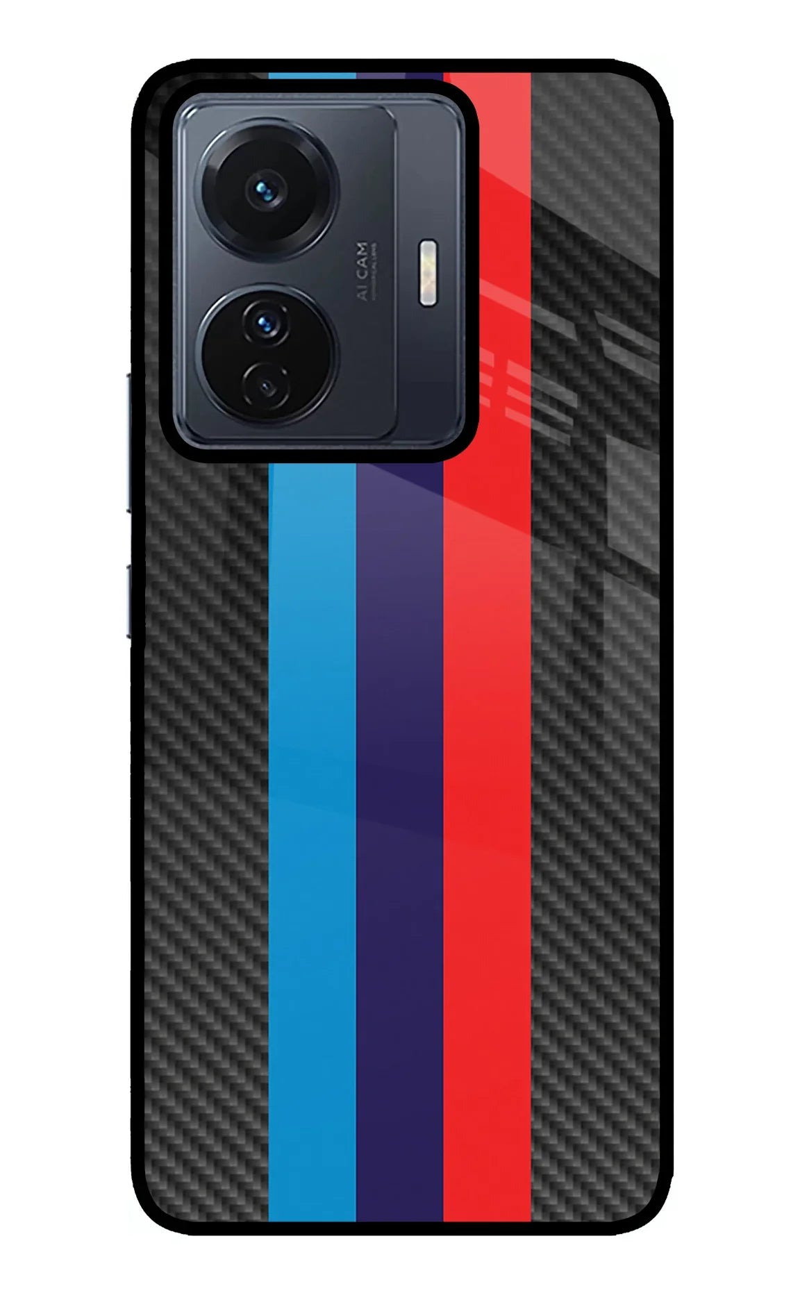 BMW Stripes Pattern Vivo T1 Pro 5G Back Cover