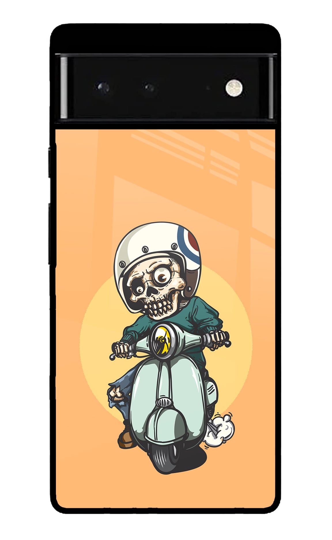 Undead Biker Google Pixel 6 Back Cover