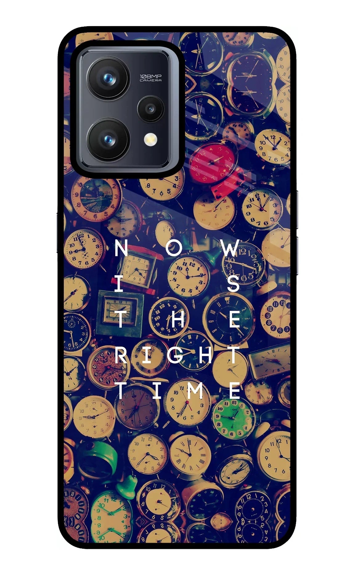 Now is the Right Time Quote Realme 9 4G Back Cover