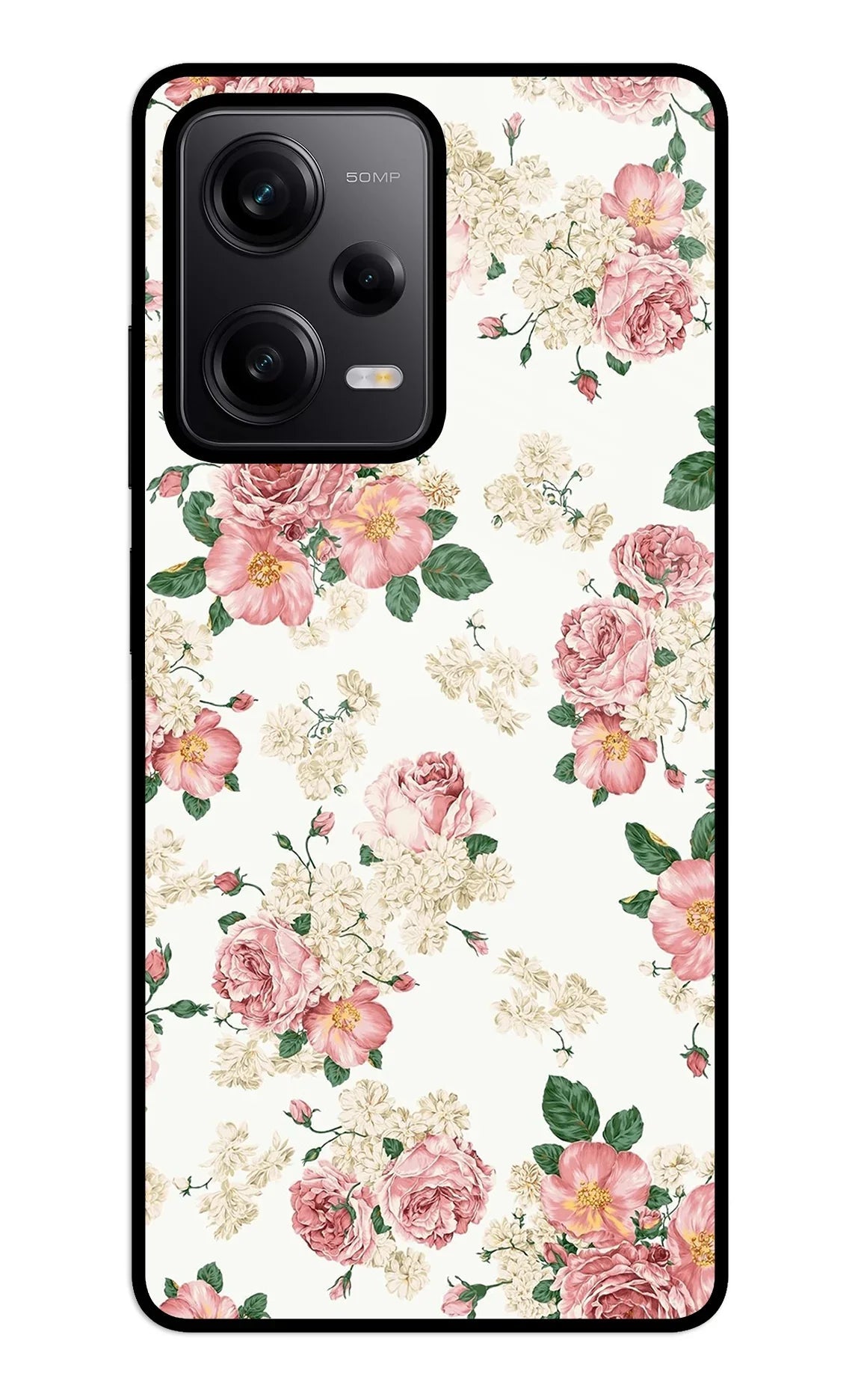 Flowers Redmi Note 12 5G Back Cover
