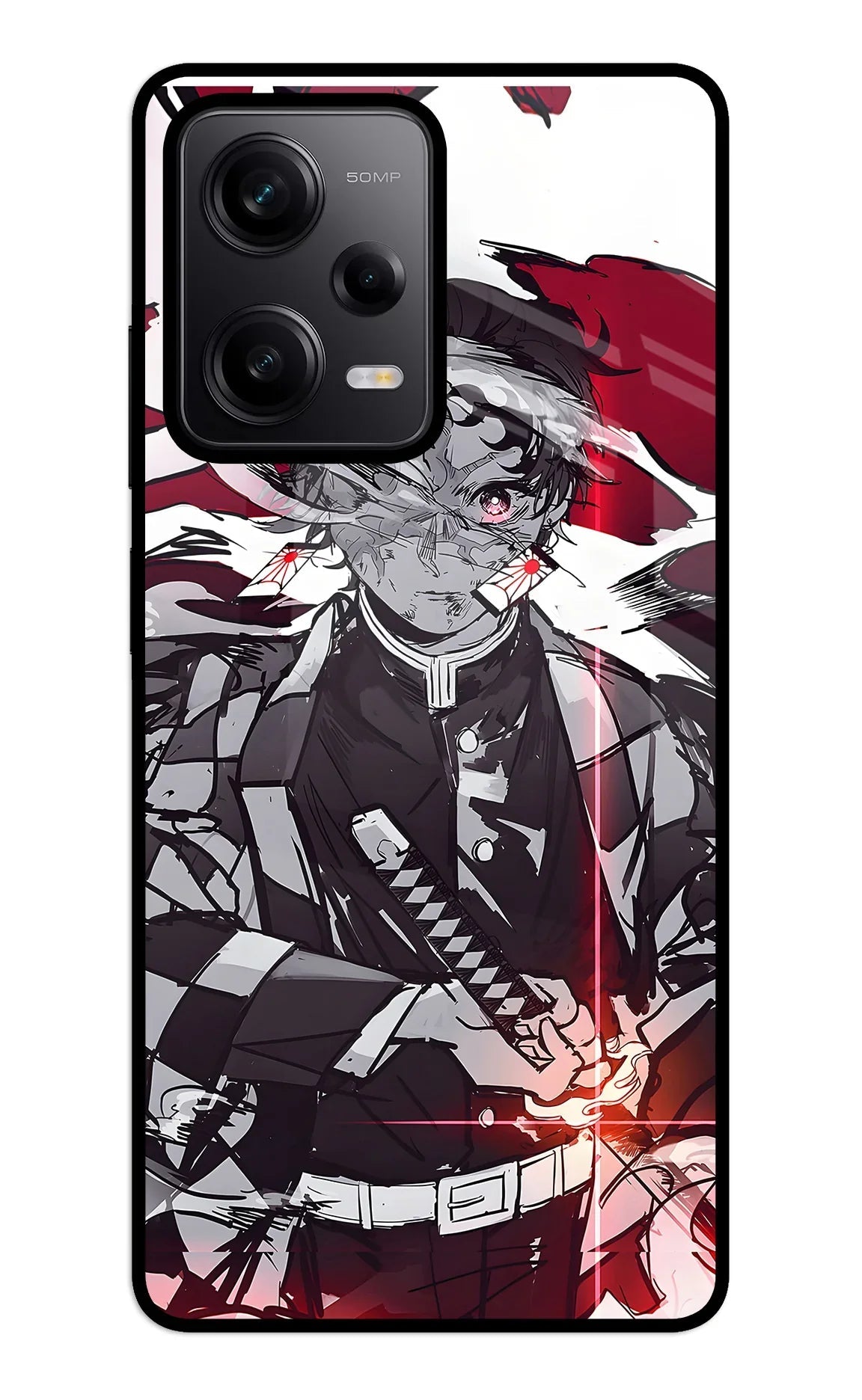 Demon Slayer Redmi Note 12 5G Back Cover