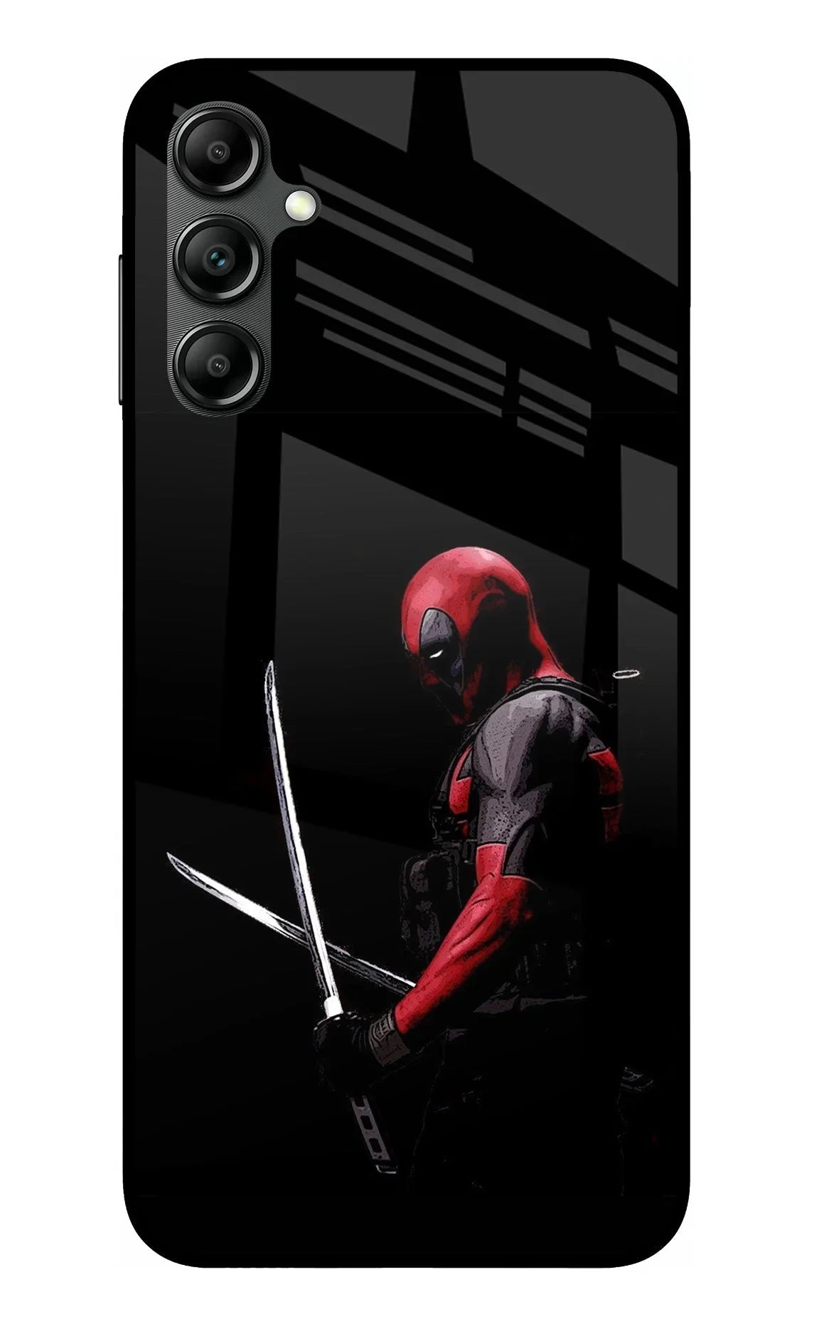 Deadpool Samsung A14 5G Glass Case