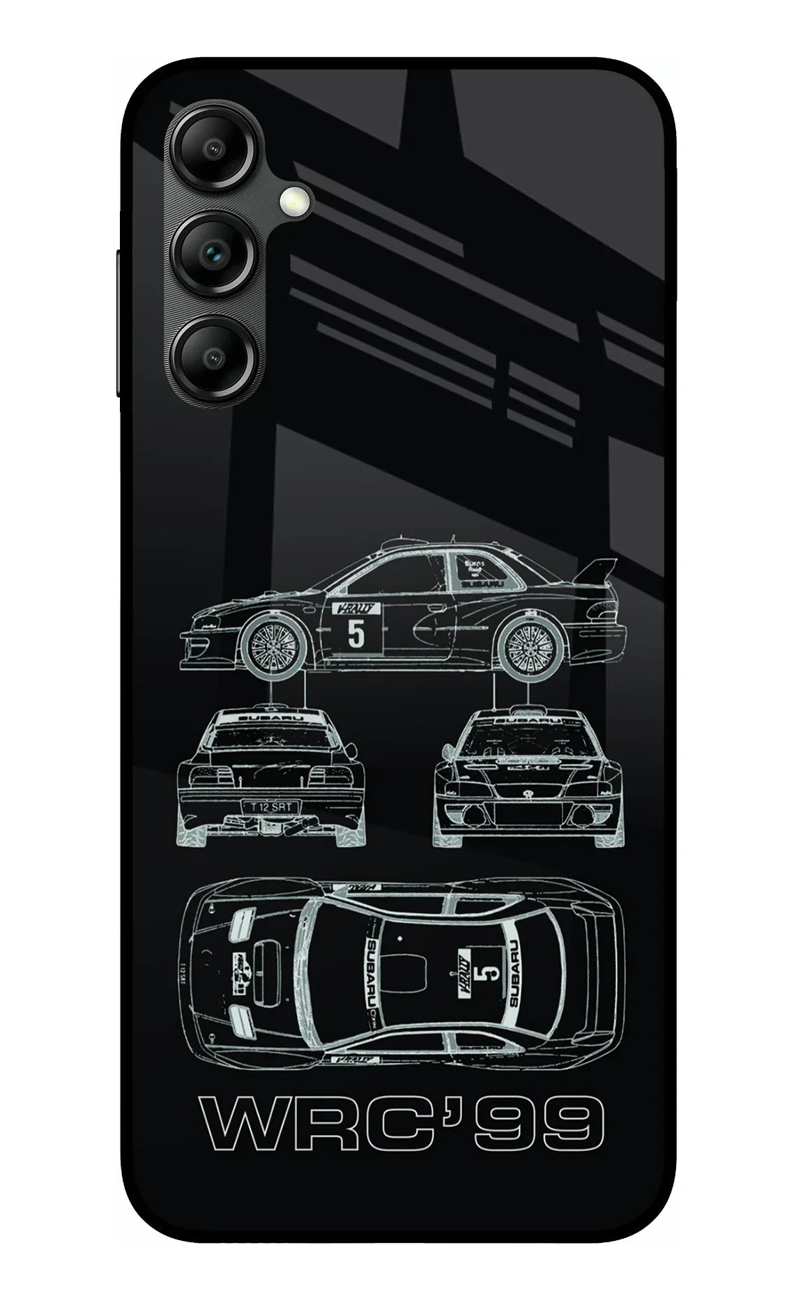 WRC'99 Samsung A14 5G Glass Case