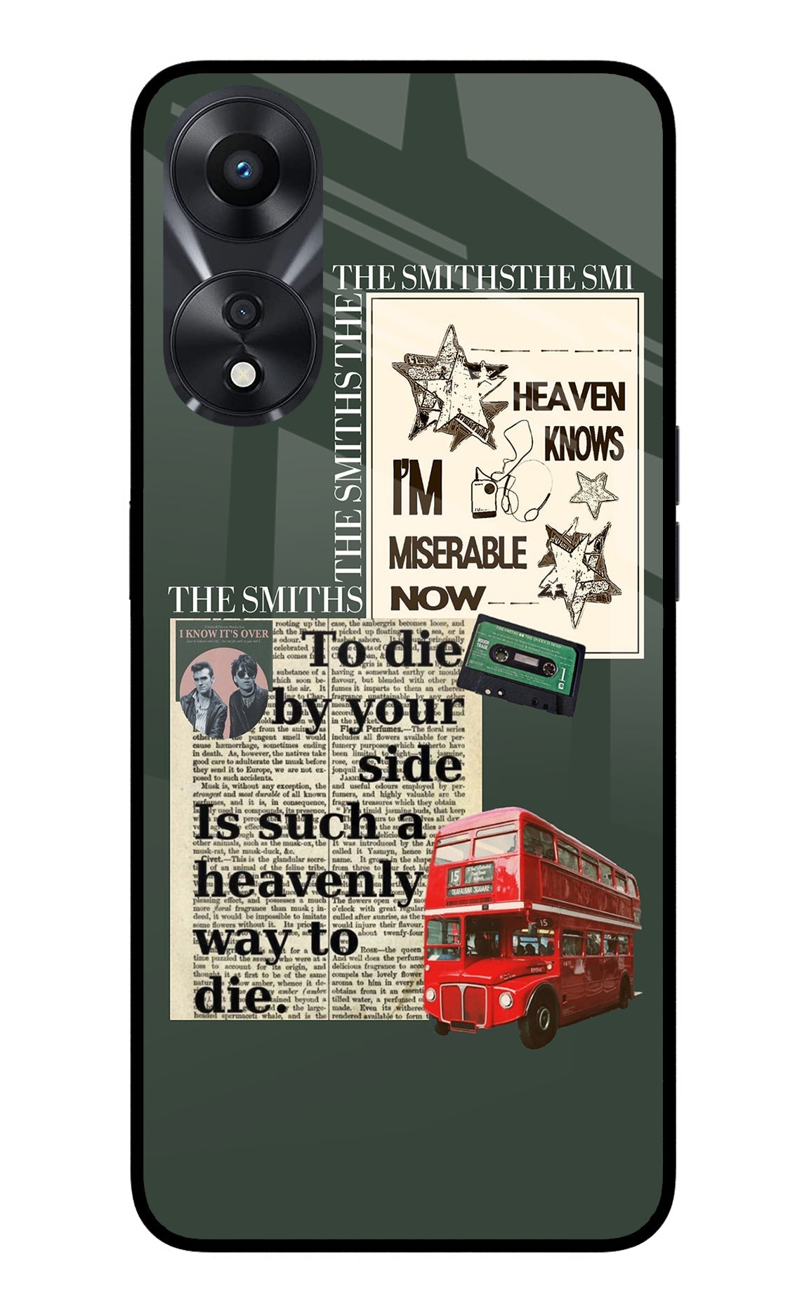 The Smiths Oppo A78 5G Glass Case