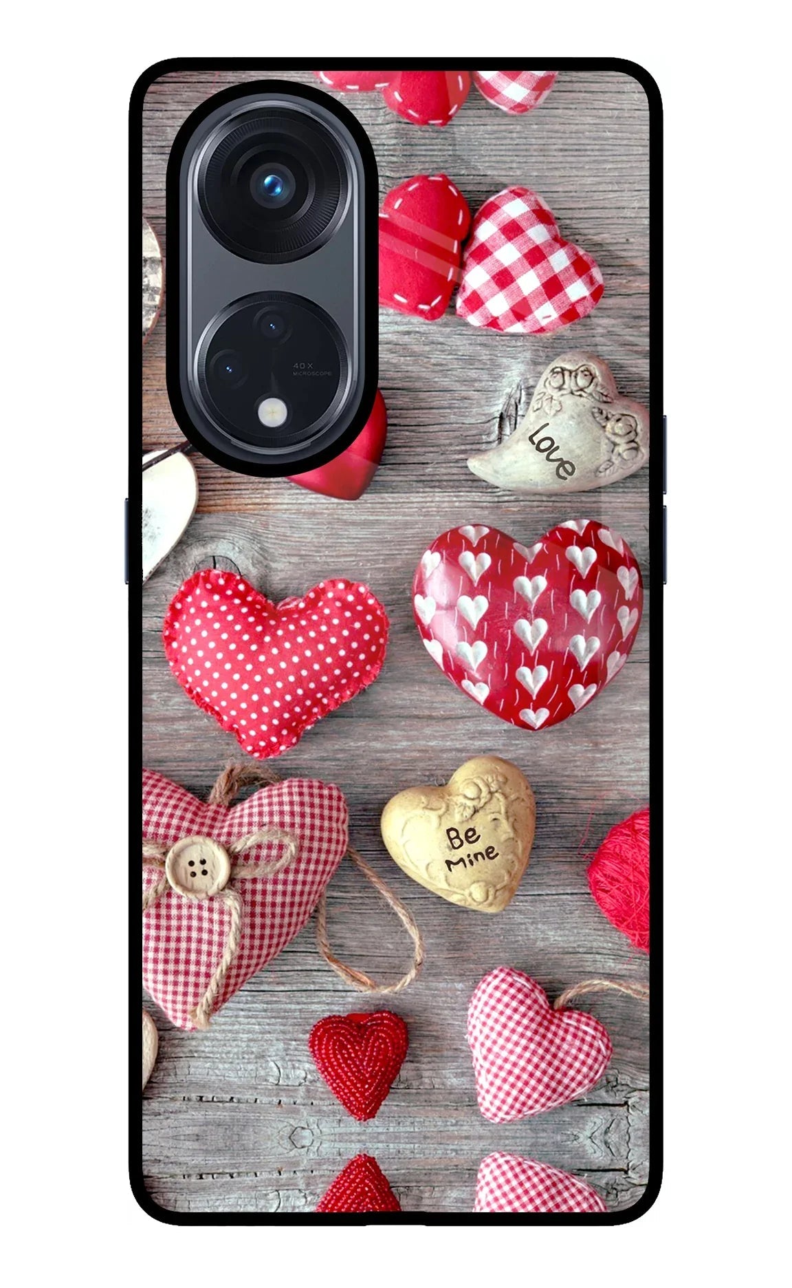 Love Wallpaper Oppo Reno8 T 5G Back Cover