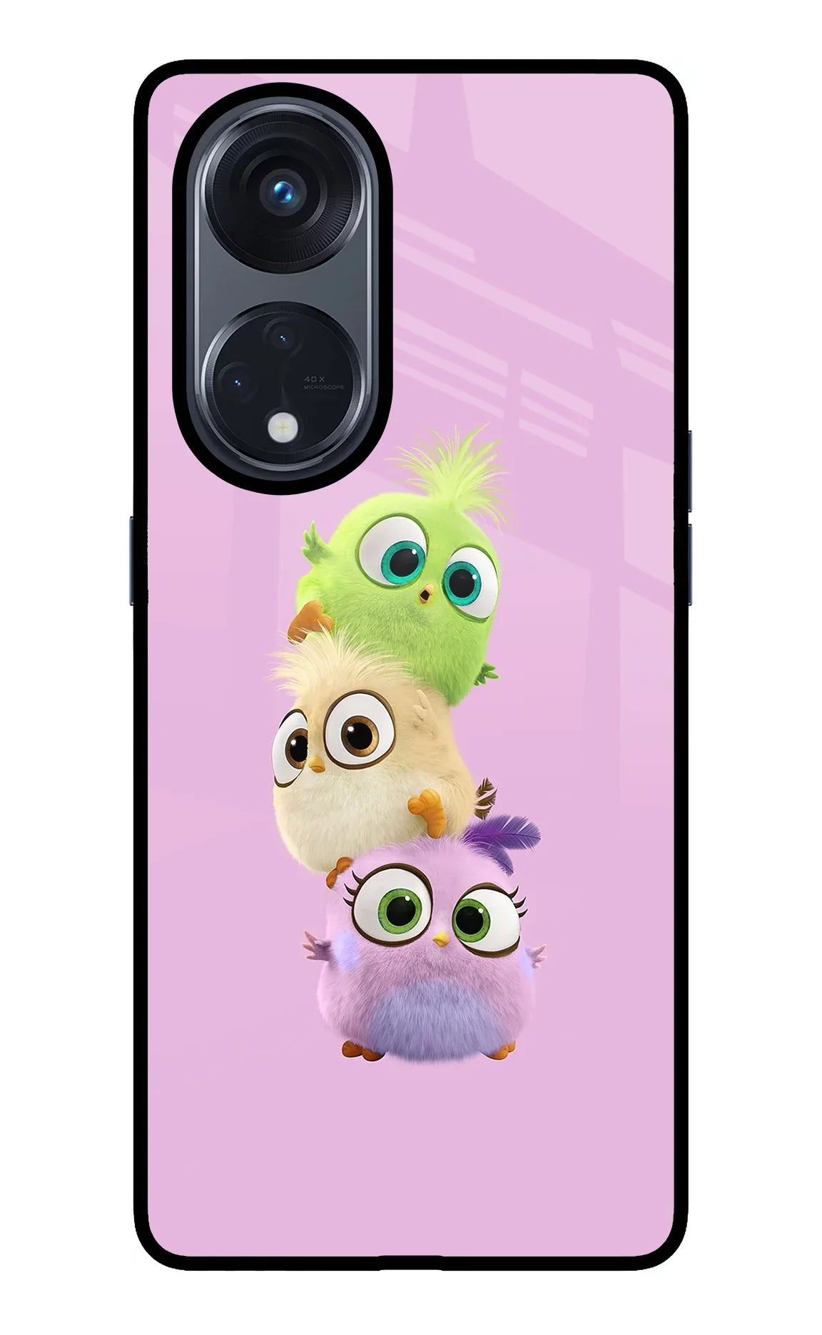 Cute Little Birds Oppo Reno8 T 5G Back Cover