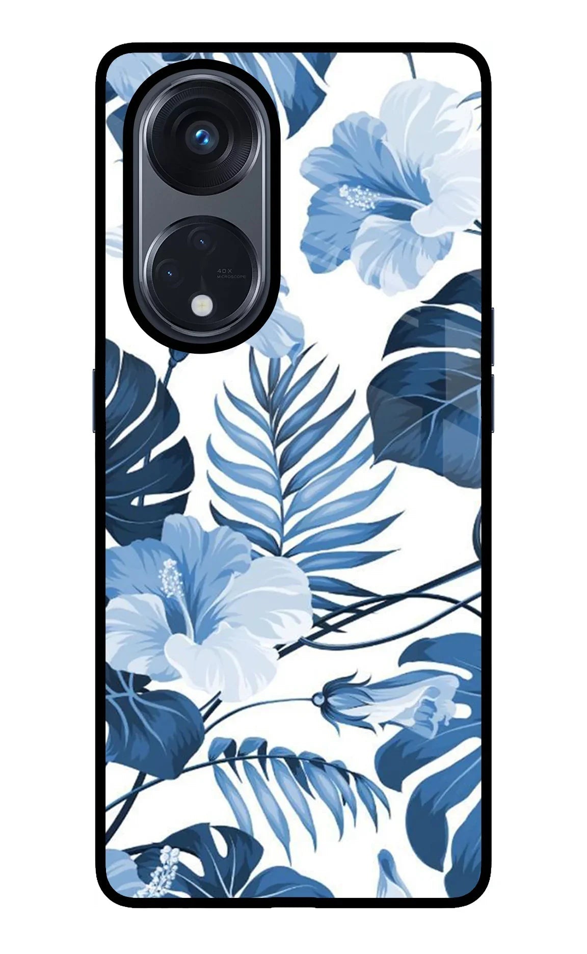Fabric Art Oppo Reno8 T 5G Glass Case