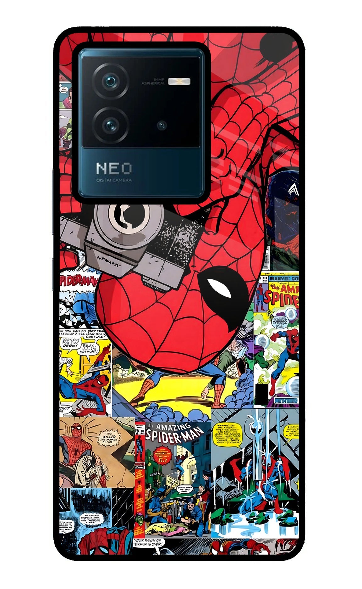 Spider Man IQOO Neo 6 5G Back Cover