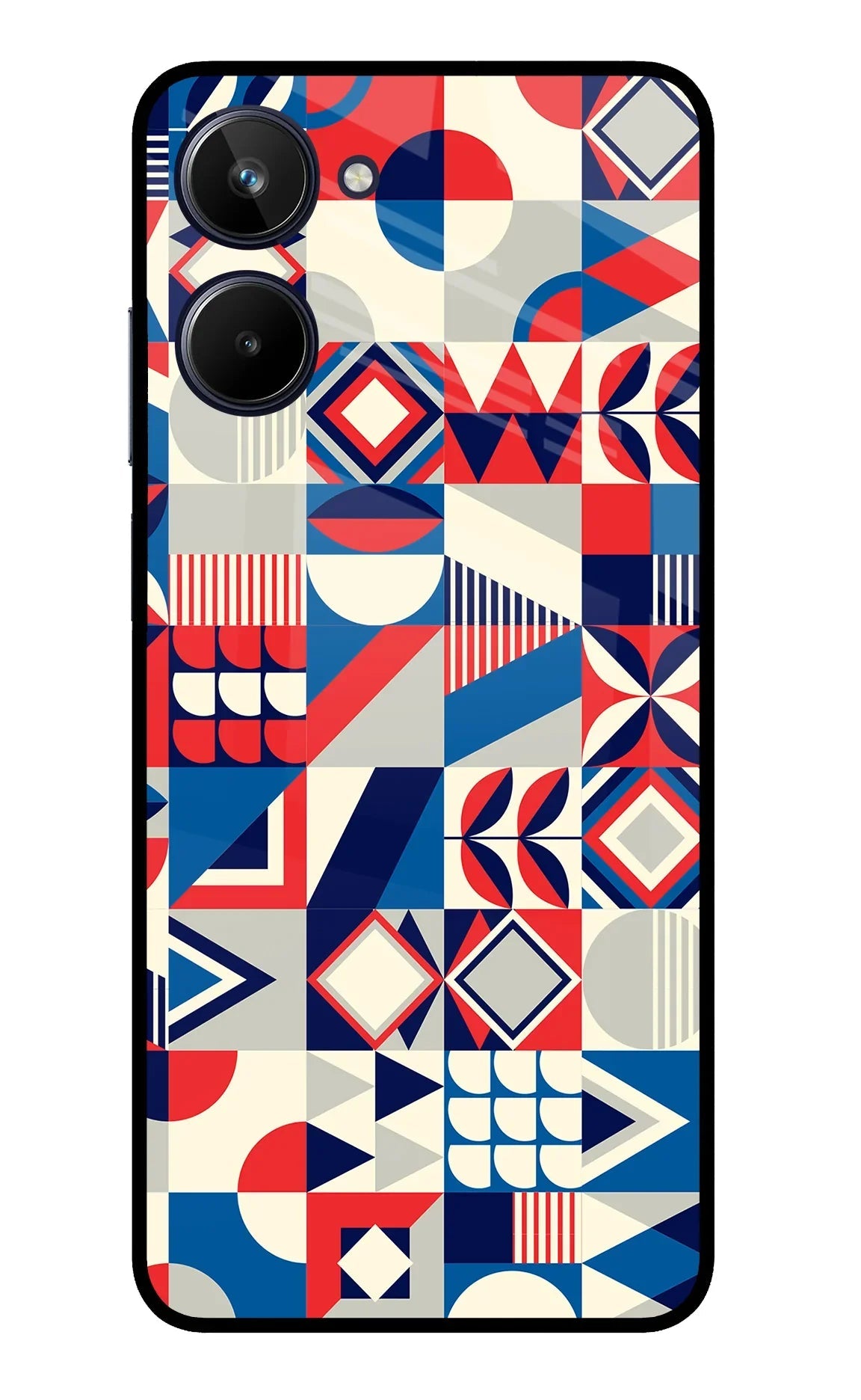 Colorful Pattern Realme 10 Back Cover