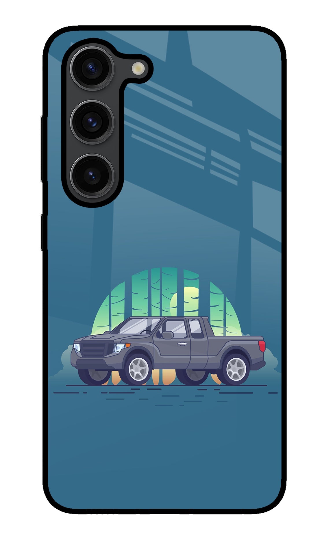 Retro Garage Vibe Samsung S23 Plus Back Cover