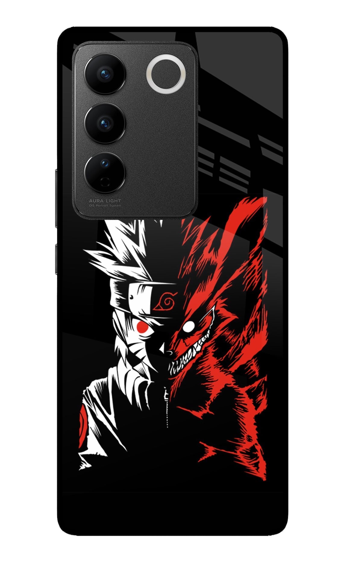 Naruto Two Face Vivo V27/V27 Pro Glass Case