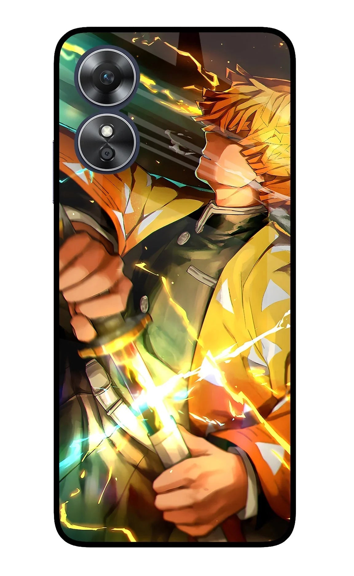 Demon Slayer Oppo A17 Back Cover