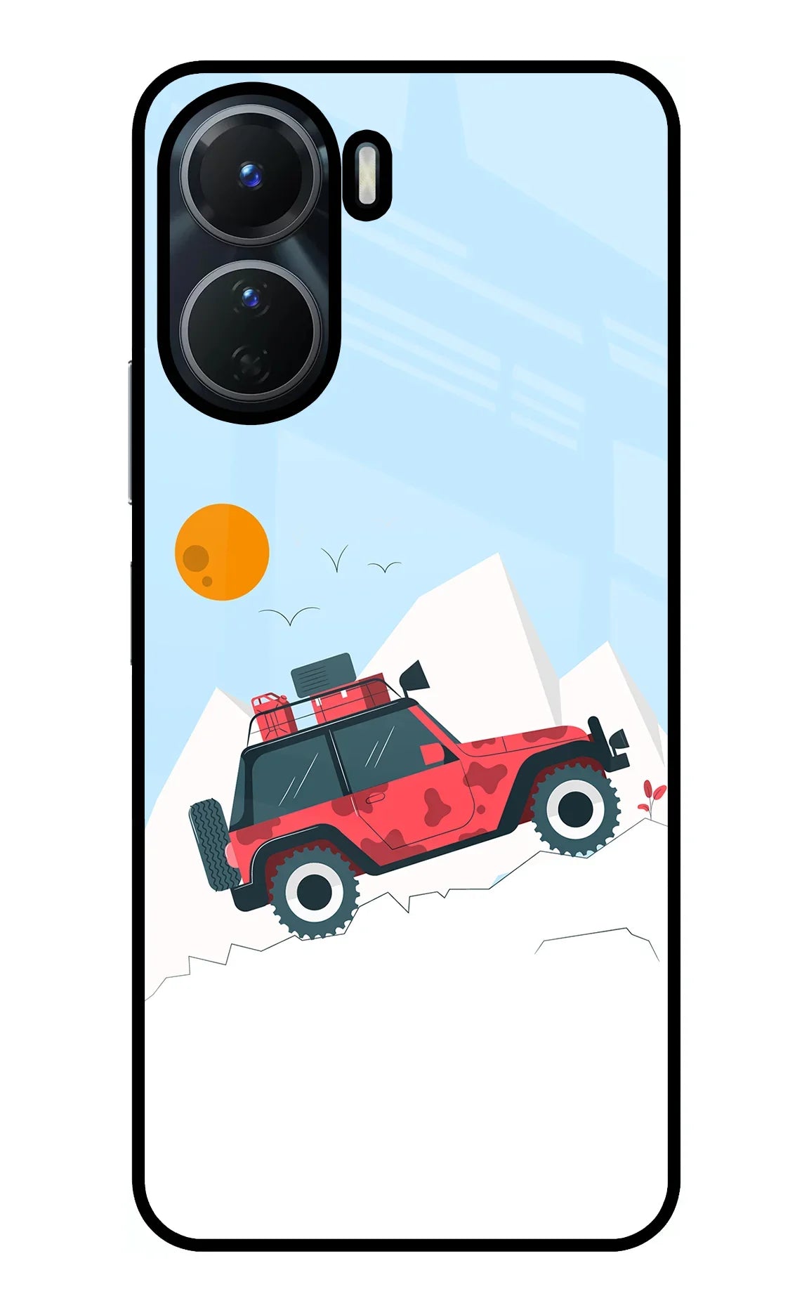 Mountain Trail Beast Vivo Y56 5G Glass Case