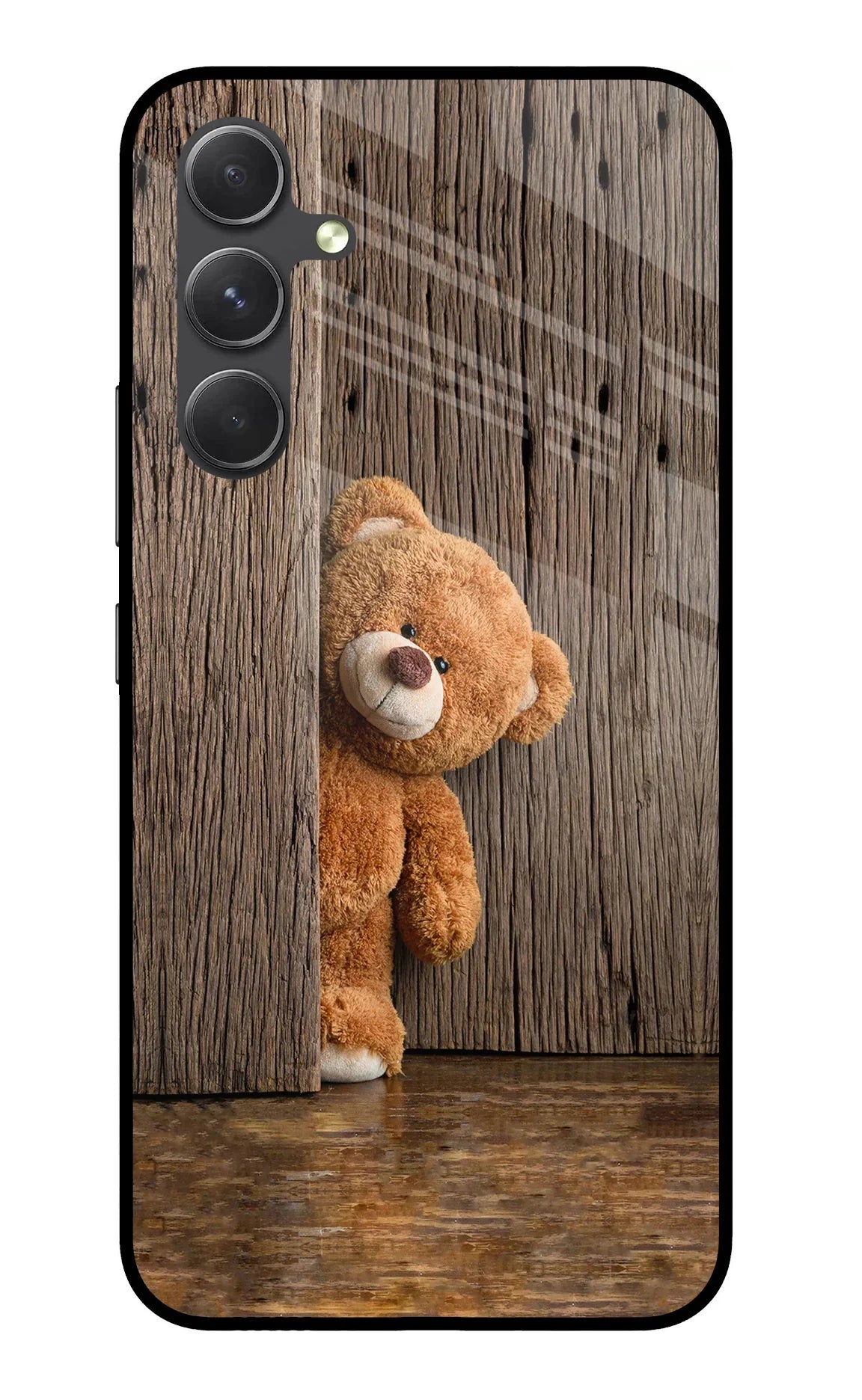 Teddy Wooden Samsung A54 5G Back Cover