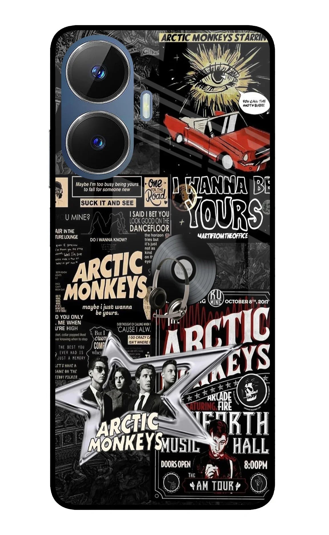 Arctic Monkeys Realme C55/N55 Glass Case