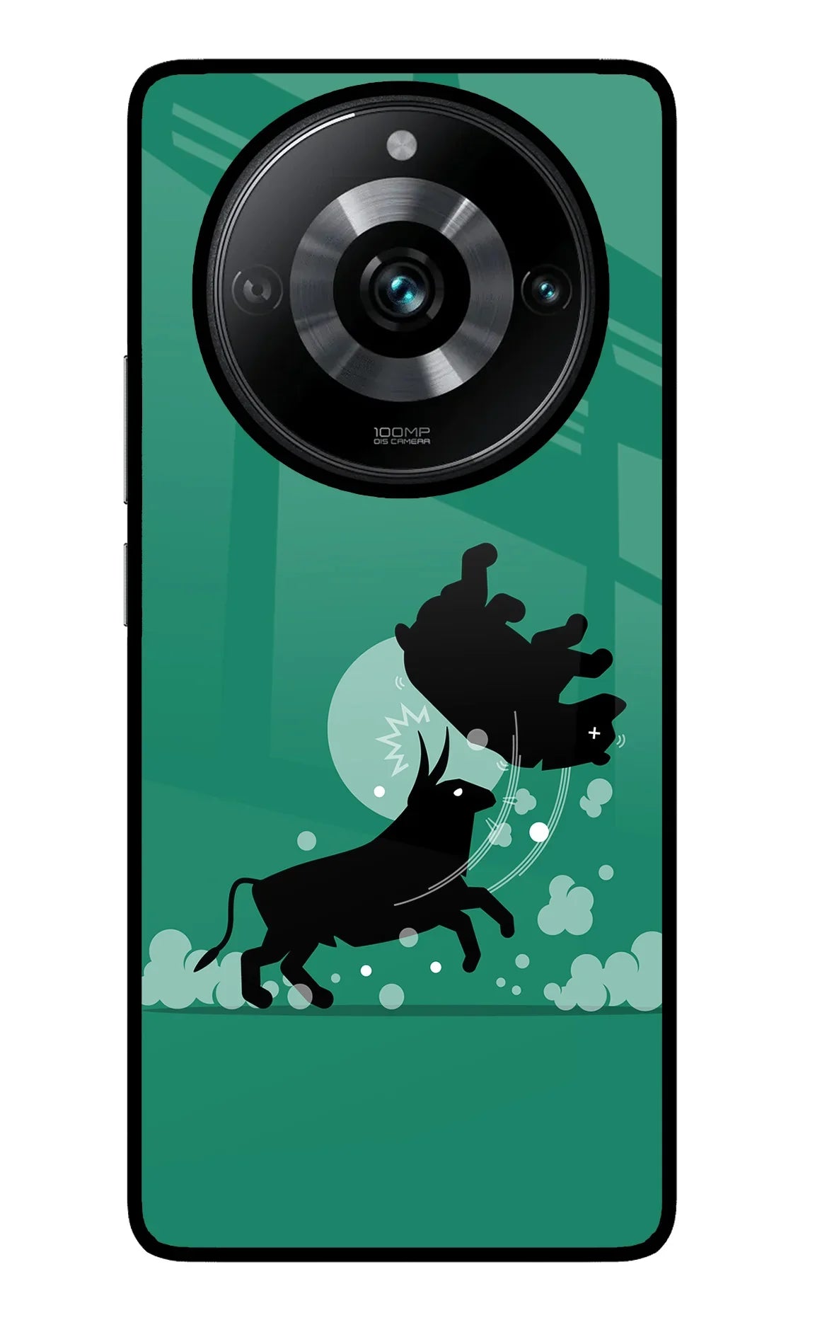 Bull Conqueror Realme Narzo 60 Pro Glass Case
