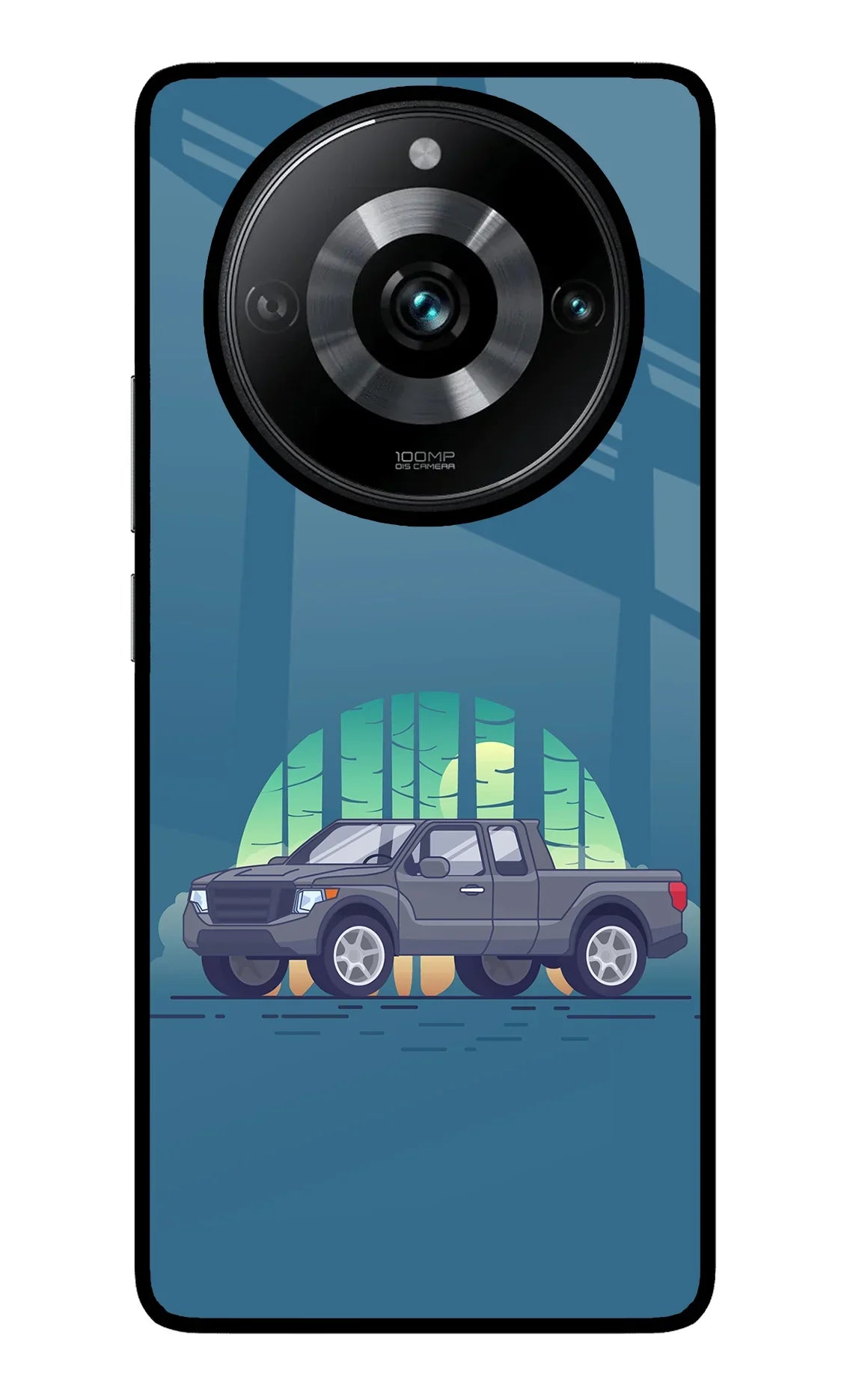 Retro Garage Vibe Realme Narzo 60 Pro Glass Case