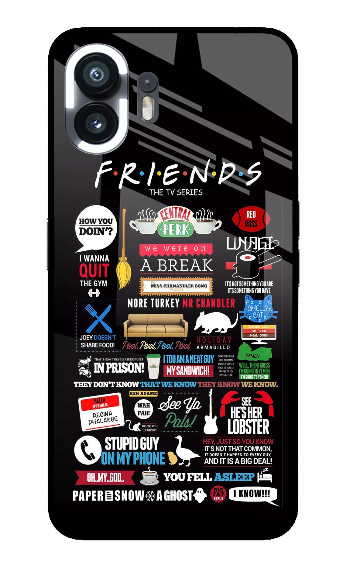 FRIENDS Nothing Phone 2 Back Cover