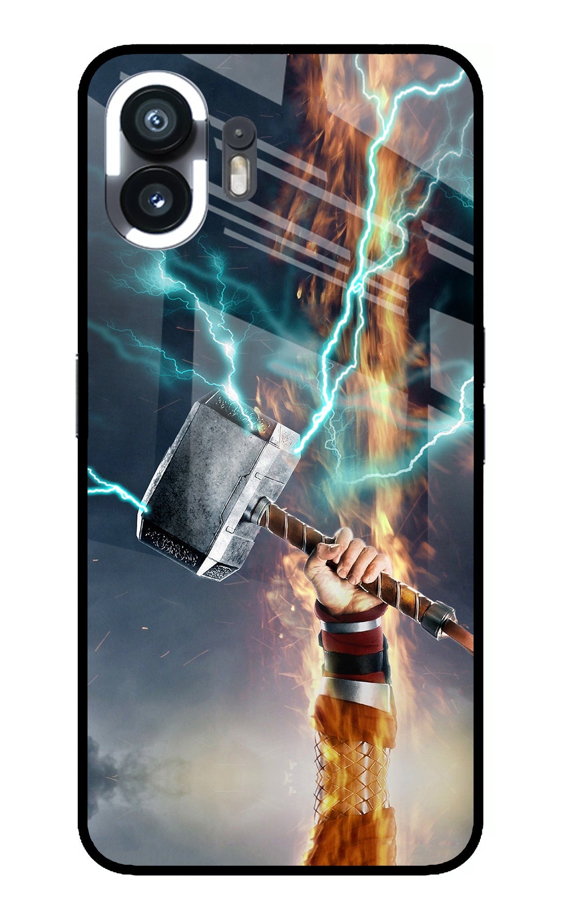 Thor Hammer Mjolnir Nothing Phone 2 Back Cover