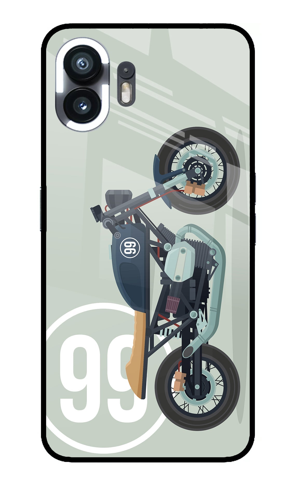 Classic Cafe Racer 99 Nothing Phone 2 Back Cover