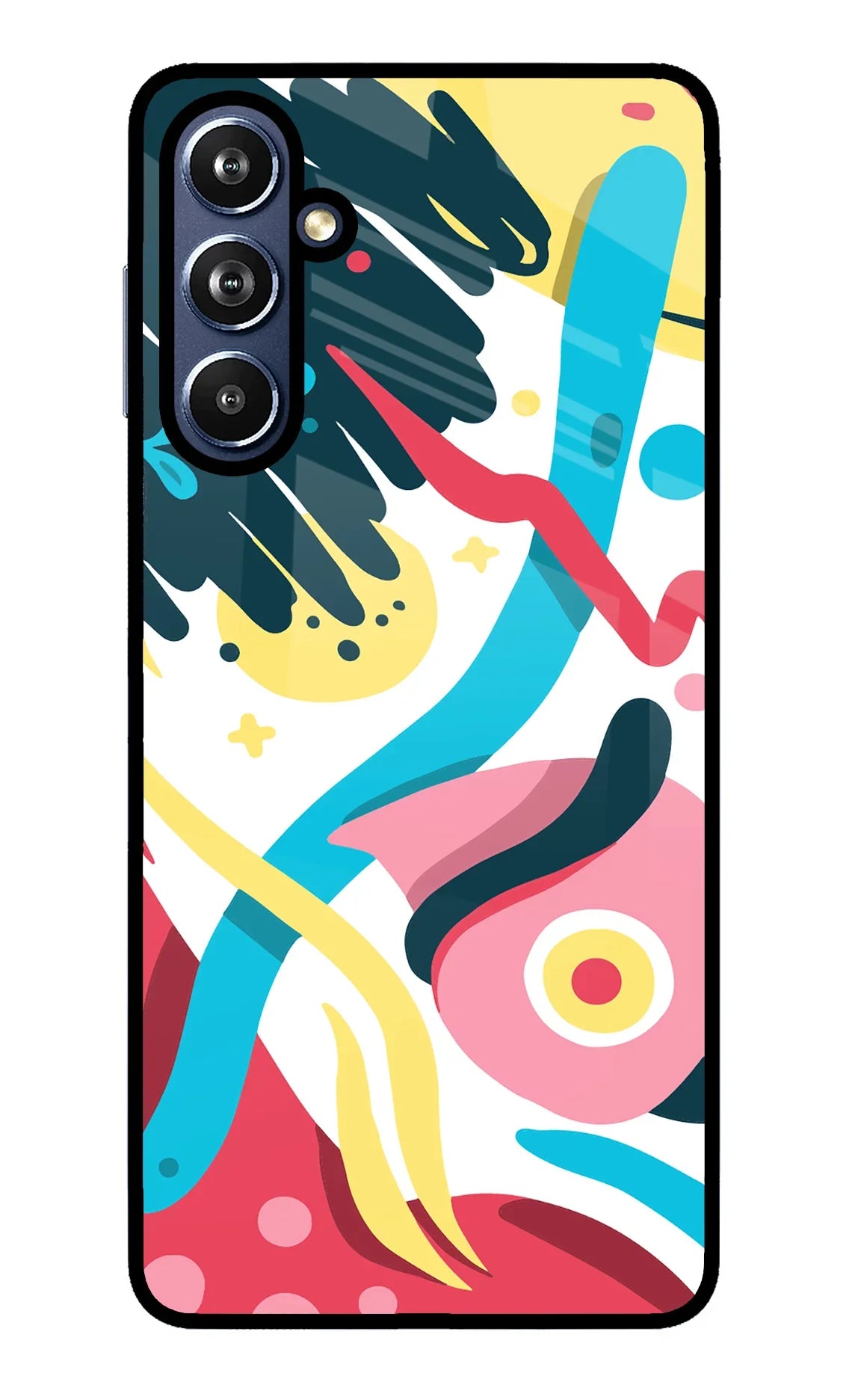 Trippy Samsung F54 5G Glass Case
