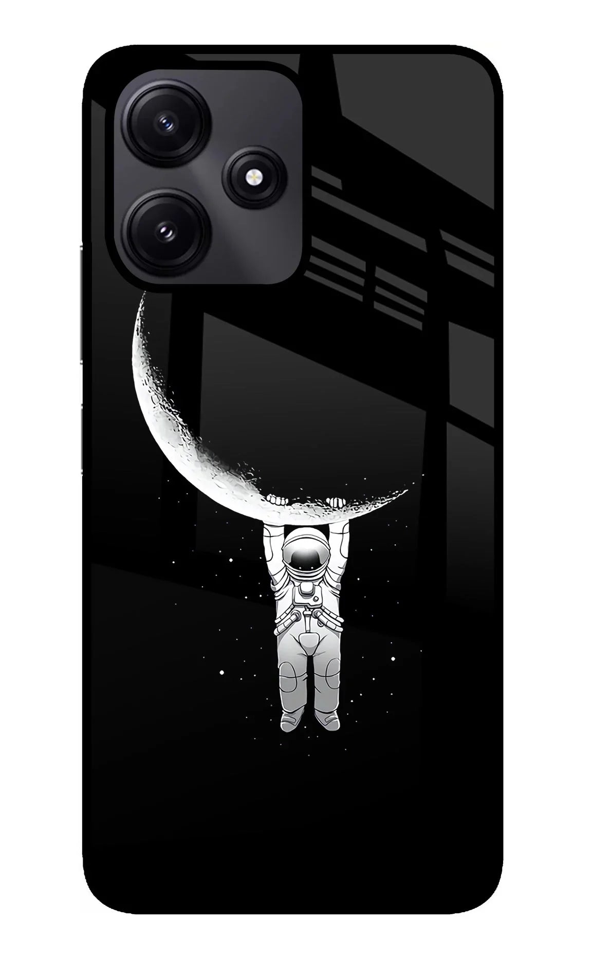 Moon Space Redmi 12 5G Glass Case