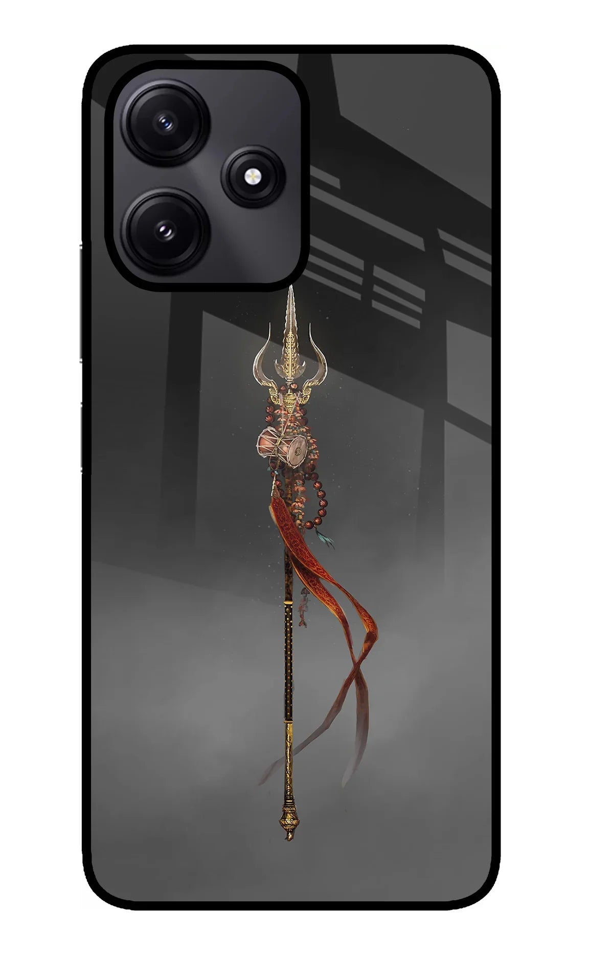Shiv Trishul Redmi 12 5G Glass Case