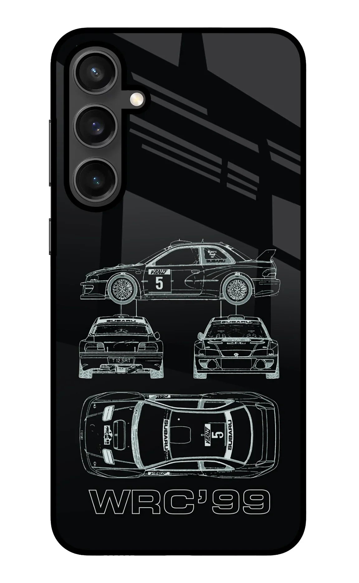 WRC'99 Samsung S23 FE 5G Glass Case