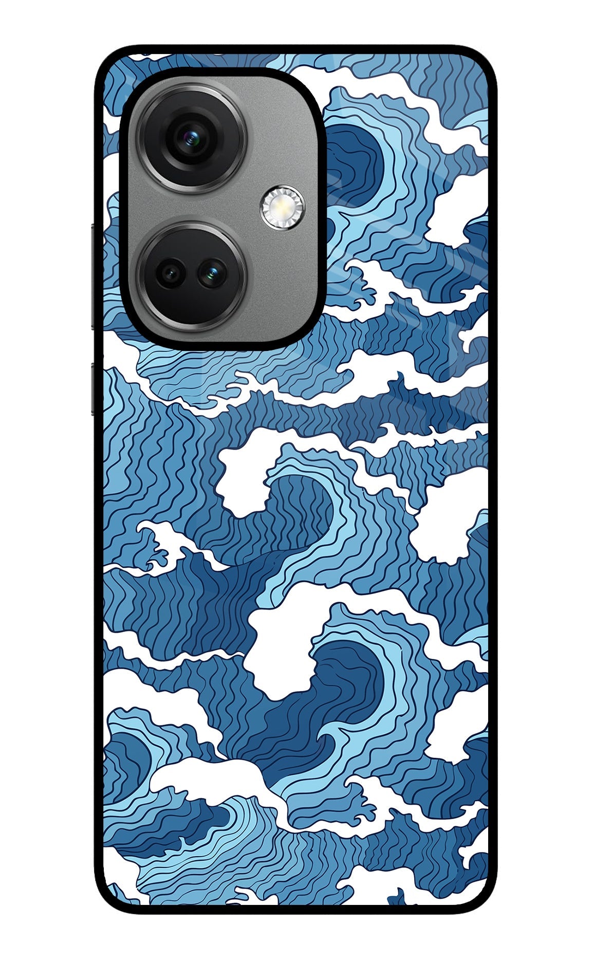 Blue Waves OnePlus Nord CE 3 5G Back Cover