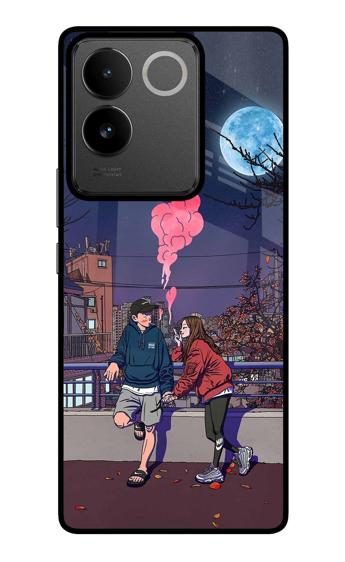 Chilling Couple IQOO Z7 Pro 5G Back Cover