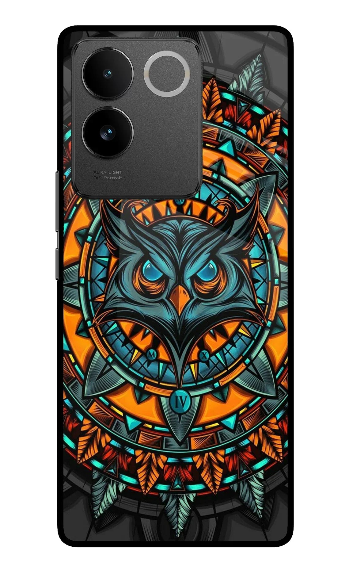 Angry Owl Art Vivo T2 Pro 5G Back Cover