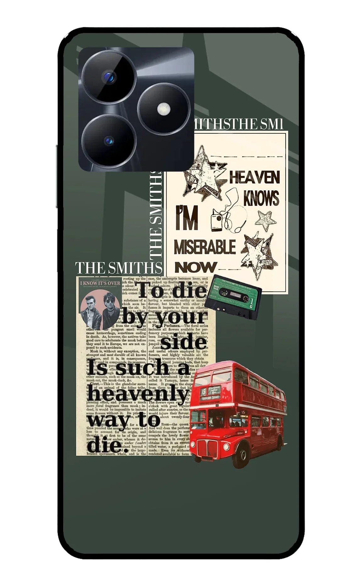 The Smiths Realme C53 Glass Case