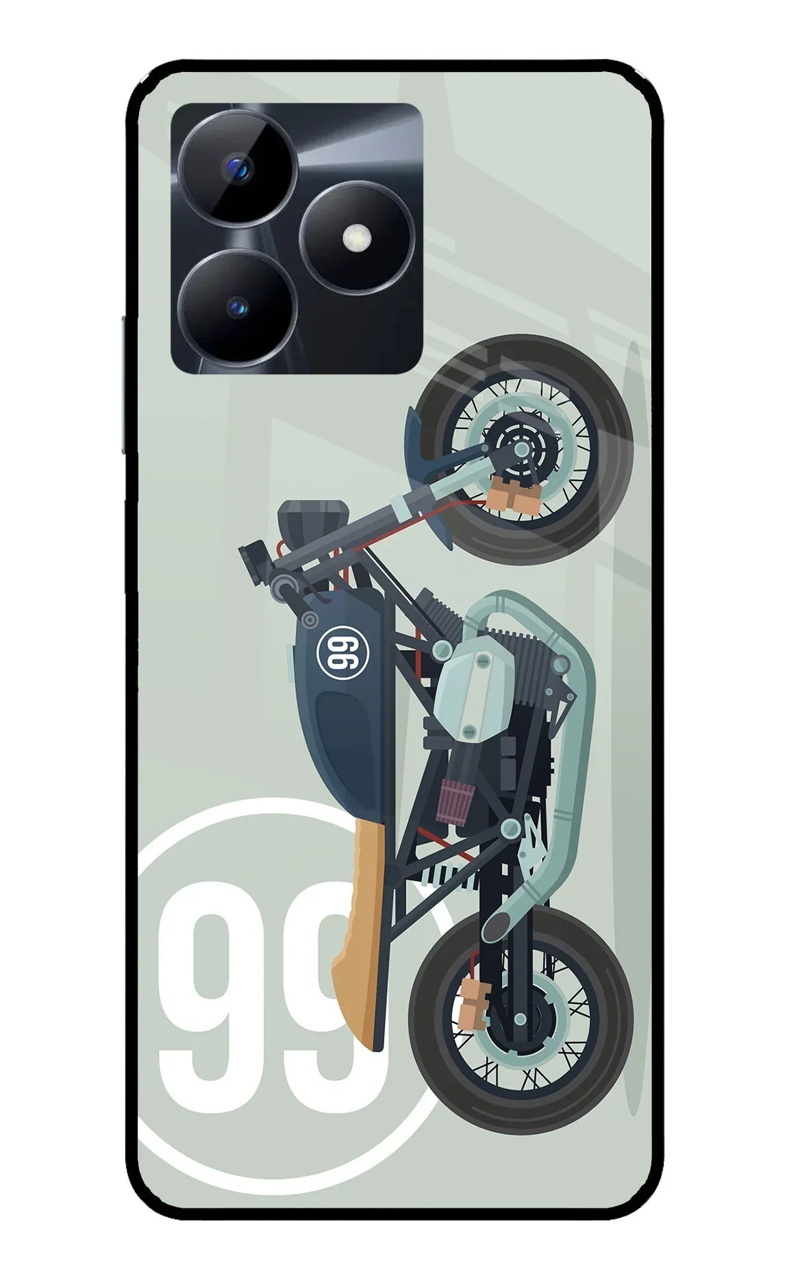 Classic Cafe Racer 99 Realme C53 Back Cover