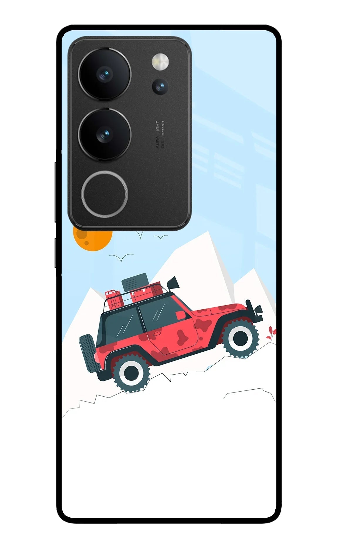 Mountain Trail Beast Vivo V29/V29 Pro Glass Case