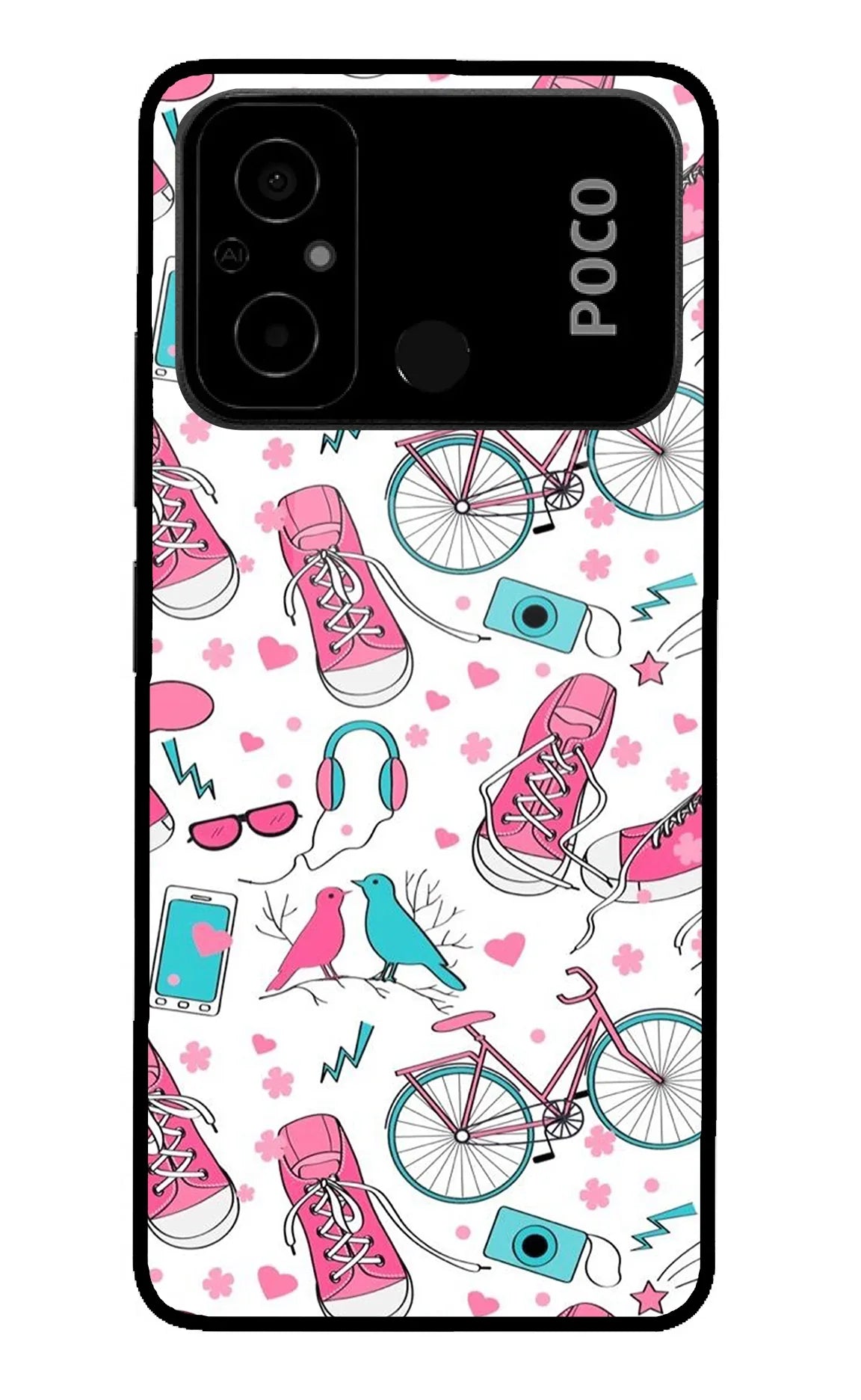 Artwork Poco C55 Back Cover