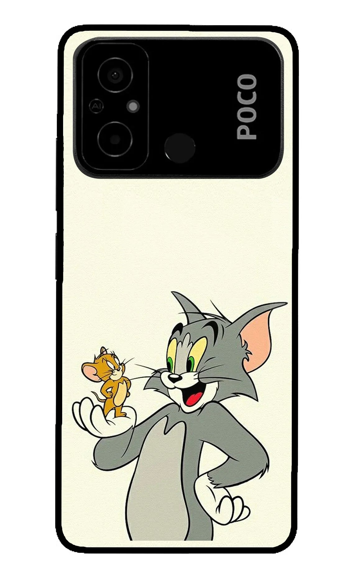 Tom & Jerry Poco C55 Back Cover