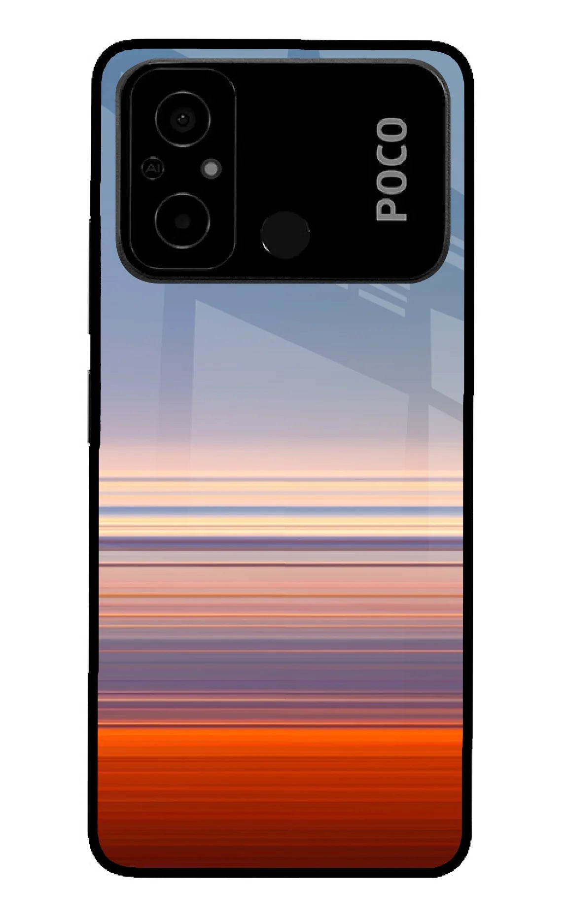 Morning Colors Poco C55 Back Cover