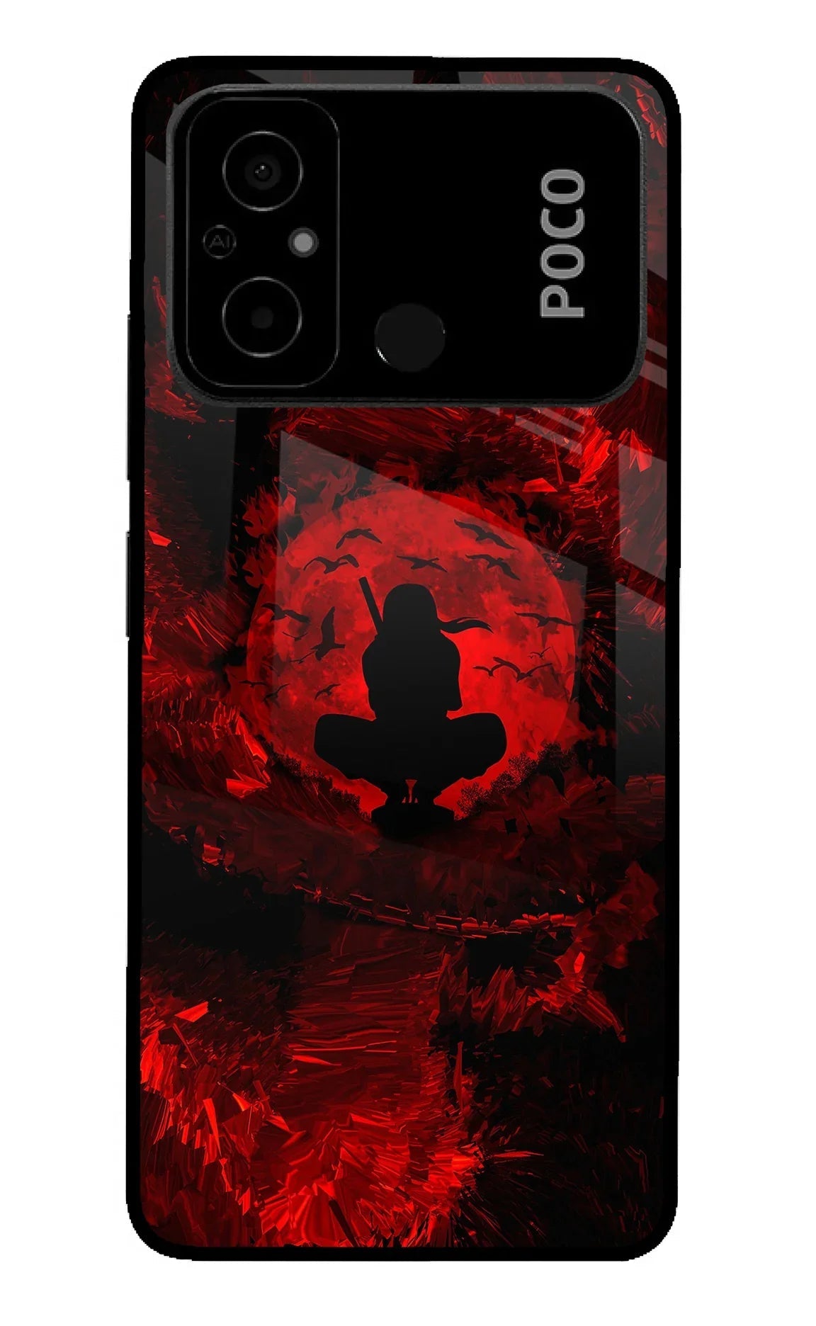 Itachi Uchiha Poco C55 Back Cover