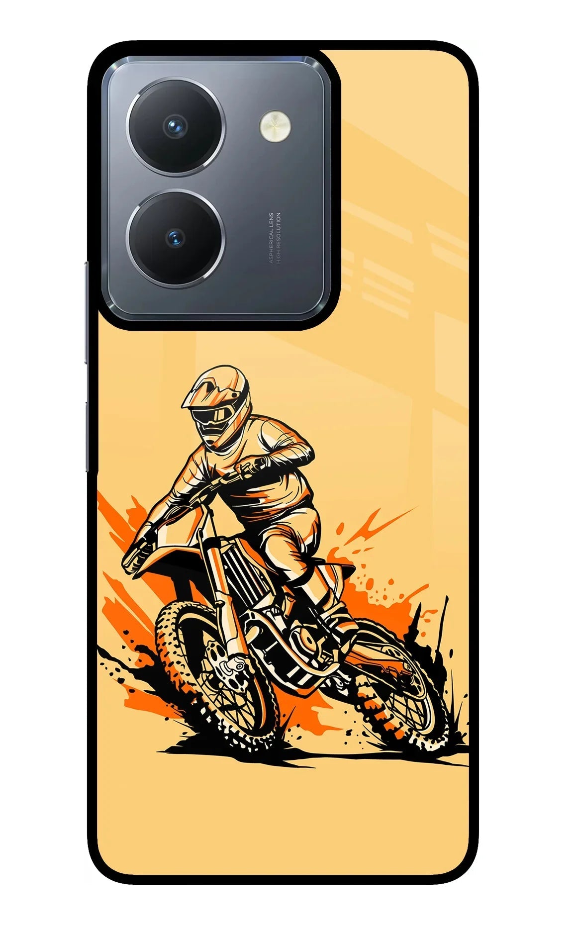 Off-Road Fury Vivo Y36 Glass Case