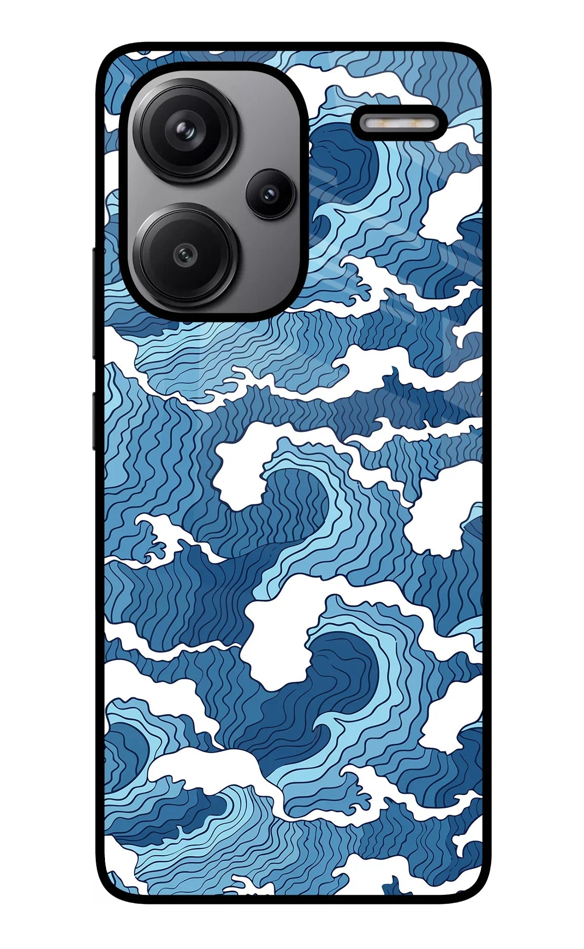 Blue Waves Redmi Note 13 Pro+ 5G Back Cover
