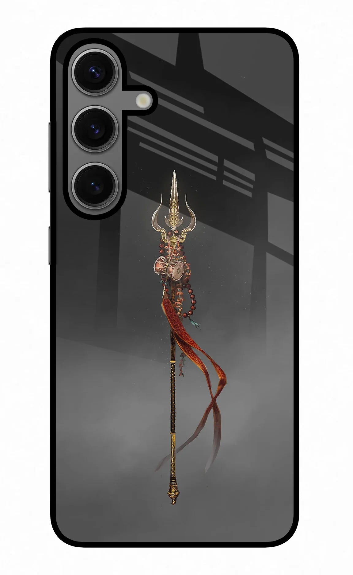Shiv Trishul Samsung S24 Plus Glass Case