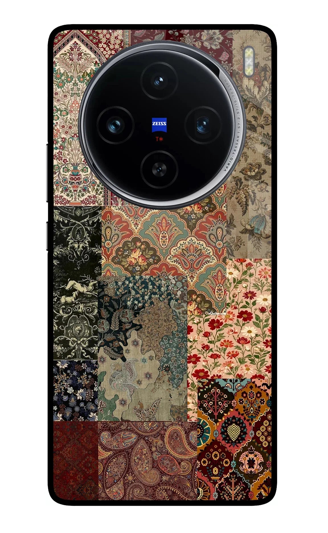 Desi Print Vivo X100 Glass Case