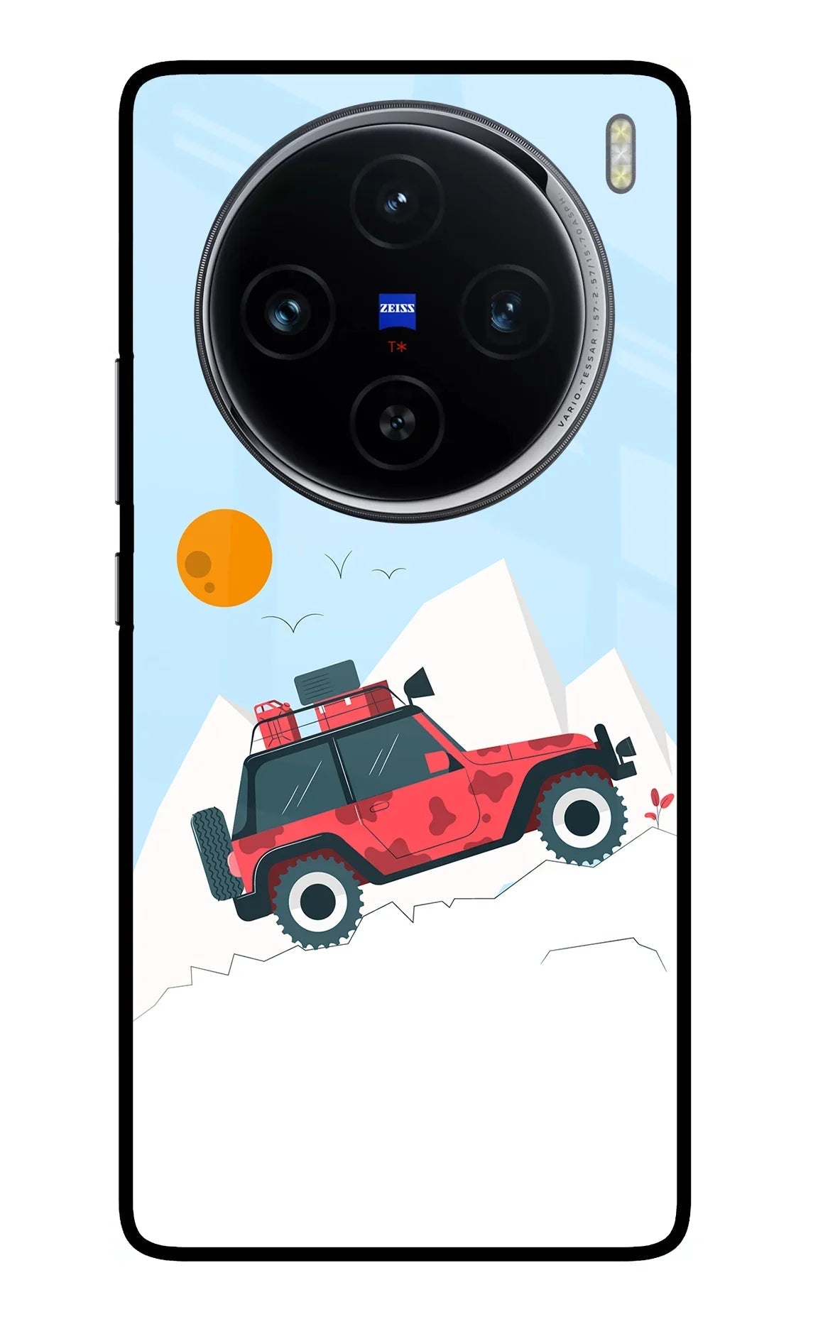 Mountain Trail Beast Vivo X100 Glass Case