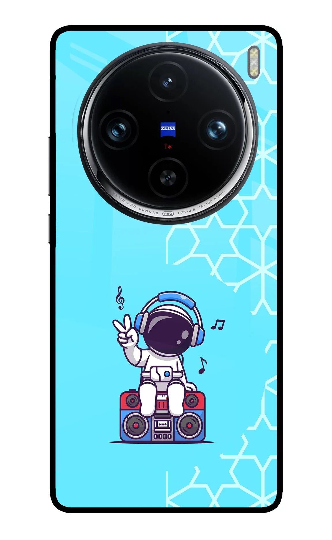 Cute Astronaut Chilling Vivo X100 Pro Back Cover