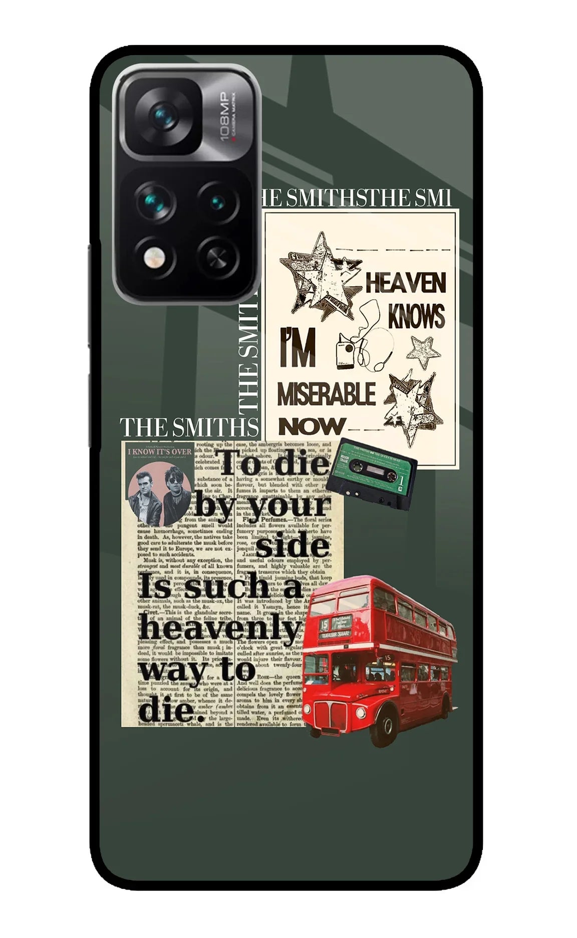 The Smiths Redmi Note 13 Pro 5G Glass Case