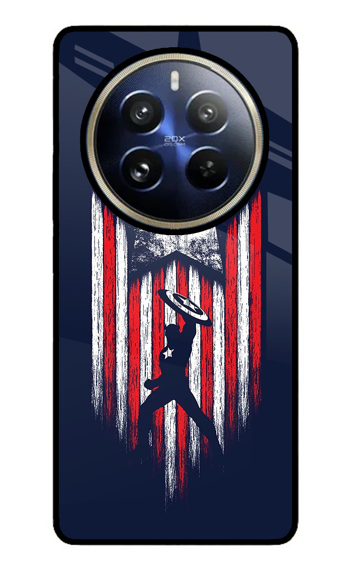 Captain America Marvel Art Realme 12 Pro 5G/12 Pro+ 5G Back Cover