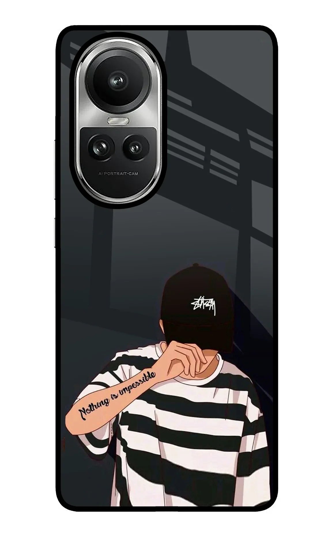 Aesthetic Boy Oppo Reno10 5G/10 Pro 5G Back Cover