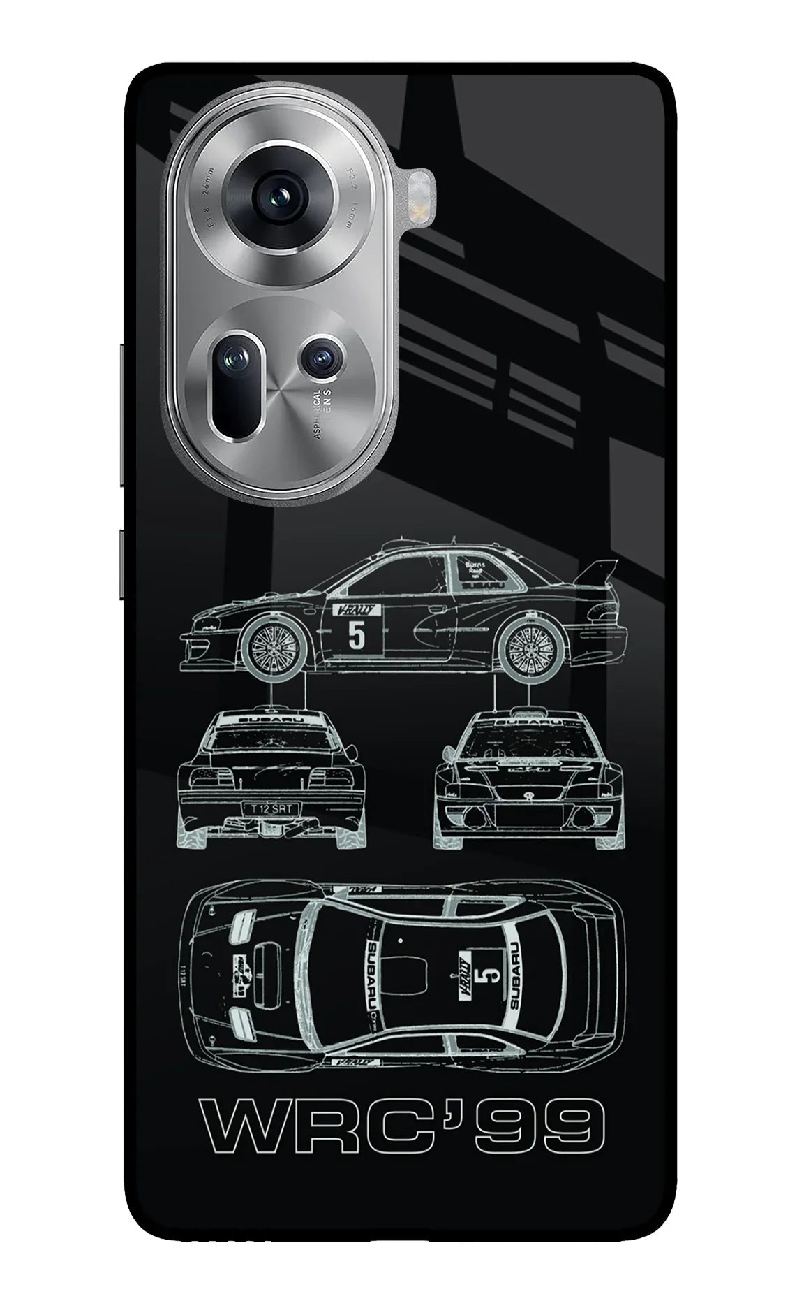WRC'99 Oppo Reno11 Glass Case