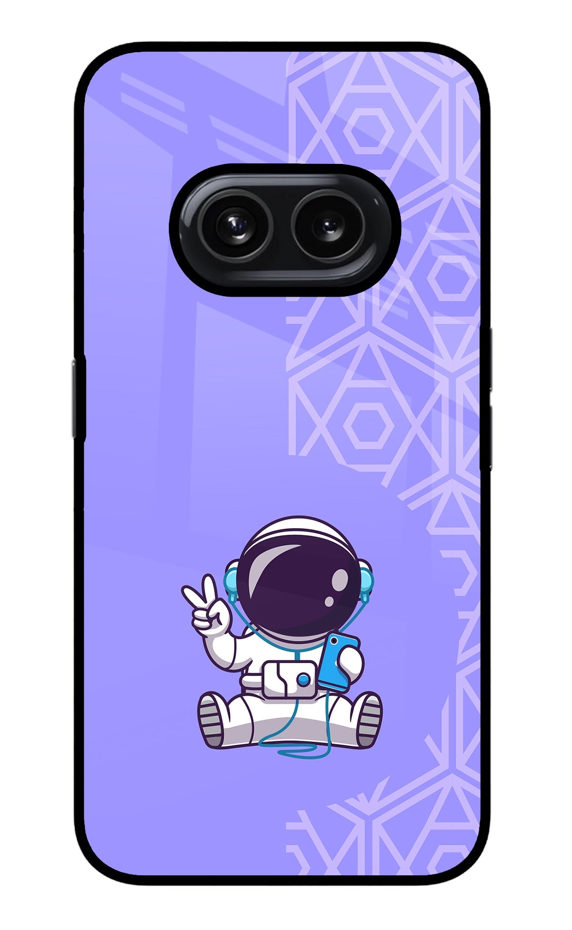 Cute Astronaut Chilling Nothing Phone 2A Back Cover