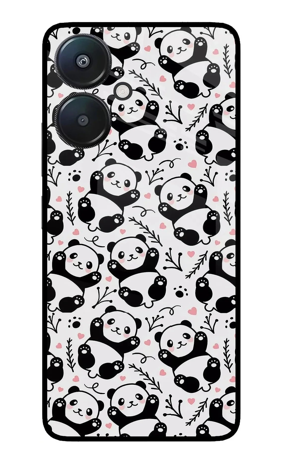 Cute Panda Redmi 13C 5G Back Cover